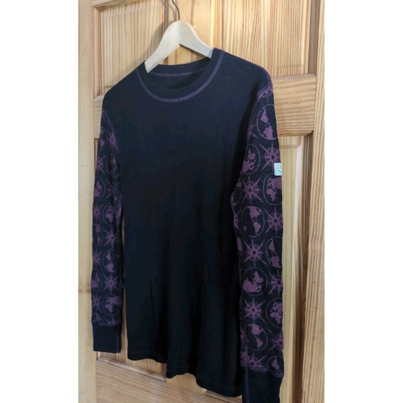 JANUS Merino Wool Thermo Hiking Womens Large Base Layer (Got In Norway) Black+ - Picture 3 of 10